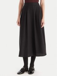 Marella Spódnica trapezowa Refuge 2525106012 Czarny Regular Fit. Czarne spódnice damskie Marella, bez wzorów, z syntetyku, trapezowe. Za 729.99 zł.