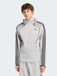 Adidas Bluza techniczna 169403 Szary Regular Fit. Szare bluzy sportowe męskie Adidas, m, bez wzorów, bez kaptura, do piłki nożnej. Za 348.99 zł.