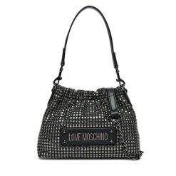 Torebka LOVE MOSCHINO. Czarne torebki do ręki damskie Love Moschino, bez wzorów, bez dodatków. Za 519.99 zł.