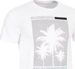 4f T-Shirt 4F H4L22-TSM040 10S H4L22-TSM040 10S biały M. Białe t-shirty męskie 4f, l, bez wzorów, bez kołnierzyka. Za 52.36 zł.