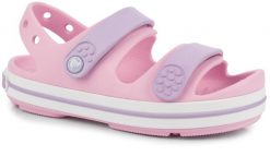 Dziecięce sandały na rzepy niebieskie CROCS Crocband Cruiser. Czerwone sandały dziewczęce Crocs, z materiału, bez zapięcia. Za 125.00 zł.