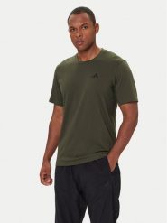 Adidas Koszulka techniczna Train Essentials Feelready Training JP4951 Zielony Regular Fit. Zielone koszulki sportowe męskie Adidas, m, bez wzorów, z syntetyku, bez kołnierzyka, bez ramiączek, na fitness i siłownię. Za 129.99 zł.
