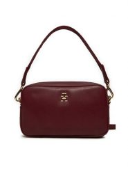 Tommy Hilfiger Torebka AW0AW16894 Bordowy. Czerwone torebki do ręki damskie Tommy Hilfiger, bez wzorów, ze skóry, bez dodatków. Za 319.99 zł.