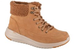Buty zimowe damskie, On-The-Go Stellar - Winterize. Brązowe obuwie sportowe damskie Skechers, bez wzorów, z materiału. Za 439.99 zł.