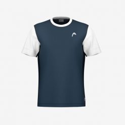 SLICE T-Shirt Boys. Białe t-shirty męskie Head, bez wzorów, z meshu, sportowe, bez kołnierzyka. Za 152.00 zł.