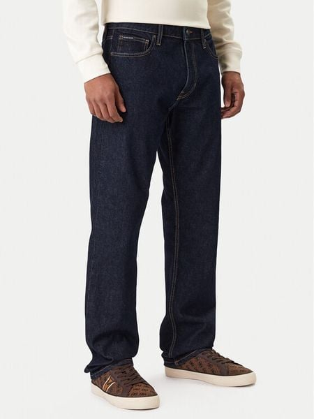 Guess Jeans Jeansy M4BA80 D5HS1 Granatowy Regular Fit. Niebieskie jeansy męskie Guess Jeans. Za 325.99 zł.