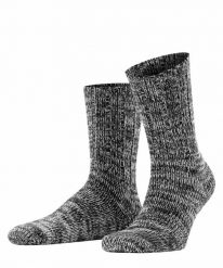 Skarpety Falke Brooklyn. Niebieskie skarpety męskie Falke, bez wzorów, z materiału. Za 129.50 zł.