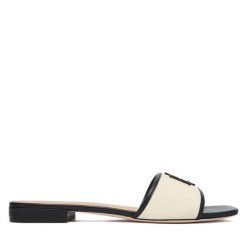 Klapki LAUREN RALPH LAUREN. Klapki damskie Lauren Ralph Lauren, bez wzorów, bez obcasa. Za 579.99 zł.