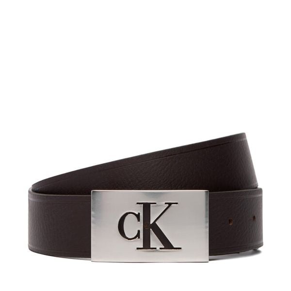 Pasek Calvin Klein. Brązowe paski damskie Calvin Klein, bez wzorów. Za 249.99 zł.