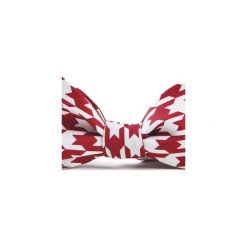 Mucha wiązana PEPITO bordo. Szare krawaty i muchy Hisoutfit, z materiału, wizytowe. Za 89.00 zł.