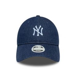 Czapka bejsbolowa 9twenty damska New York Yankees. Niebieskie czapki i kapelusze damskie New Era, bez wzorów, sportowe. Za 163.50 zł.