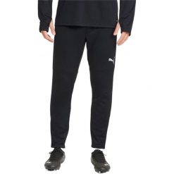Spodnie sportowe męskie Puma teamFINAL Training. Czarne spodnie sportowe męskie Puma, l, bez wzorów, z materiału, na fitness i siłownię. Za 187.00 zł.