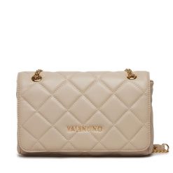 Torebka Valentino. Brązowe torebki do ręki damskie Valentino, bez wzorów, wizytowe, bez dodatków. Za 389.99 zł.