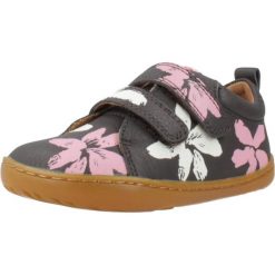 Buty CAMPER FLOWERS Czarny. Czarne obuwie sportowe damskie Camper, bez wzorów, ze skóry, na fitness i siłownię. Za 319.60 zł.