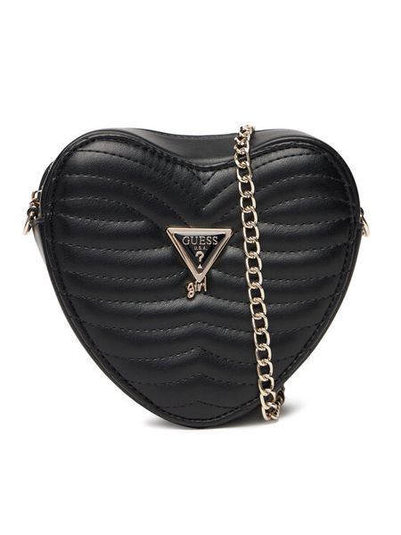 Guess Torebka J5BZ12 WGT10 Czarny. Czarne torby i plecaki dziecięce Guess, ze skóry. Za 169.99 zł.