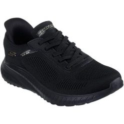 Adidasy Skechers Bobs Squad Chaos - C, Kobiety. Fioletowe obuwie sportowe damskie Skechers, bez wzorów, z syntetyku, trekkingowe. Za 490.00 zł.