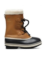 Sorel Śniegowce Yoot Pac Tp 2117081259 Brązowy. Brązowe buty zimowe chłopięce Sorel, bez wzorów, ze skóry, bez zapięcia. Za 269.99 zł.
