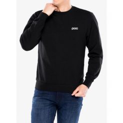 Bluza POC Crew. Czarne bluzy męskie POC, l, bez wzorów, bez kaptura. Za 308.99 zł.