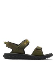 Columbia Sandały 2121561 Khaki. Brązowe sandały męskie Columbia, ze skóry, bez zapięcia. Za 299.99 zł.