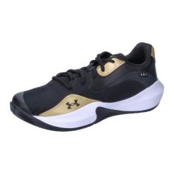 Buty Under Armour Lockdown 7 Low czarne. Białe obuwie sportowe damskie Under Armour, bez wzorów, z syntetyku, do koszykówki. Za 279.99 zł.