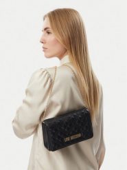 LOVE MOSCHINO Torebka JC4079PP0PLA0000 Czarny. Czarne torebki do ręki damskie Love Moschino, bez wzorów, wizytowe, bez dodatków. Za 639.99 zł.
