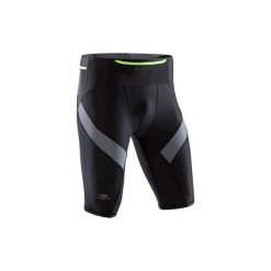 Legginsy krótkie TRAIL. Czarne legginsy sportowe męskie KALENJI. Za 99.99 zł.