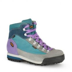 Buty trekkingowe damskie Aku 36520638. Fioletowe obuwie sportowe damskie Aku, bez wzorów, z materiału, trekkingowe. Za 736.28 zł.
