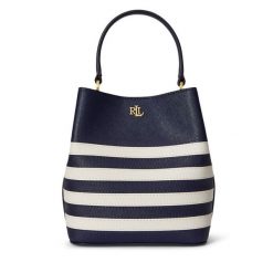 Torebka LAUREN RALPH LAUREN. Niebieskie torebki do ręki damskie Lauren Ralph Lauren, bez wzorów, klasyczne, bez dodatków. Za 1,299.00 zł.