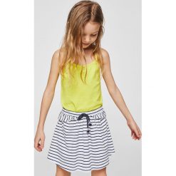 Mango Kids - Spódnica dziecięca Skaty 104-164 cm. Spódniczki dla dziewczynek Mango Kids, z bawełny. W wyprzedaży za 19.90 zł.