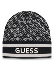 Guess Czapka W4BZ21 Z3JD2 Czarny. Czarne czapki i kapelusze damskie Guess, na zimę, z aplikacjami, z poliesteru. Za 174.99 zł.