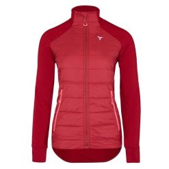 Kurtka damska zapinana na zamek Silvini Sillaro. Czerwone kurtki damskie Silvini, bez wzorów, bez kaptura. Za 434.50 zł.