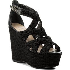 Sandały GUESS - Edetta FLEDT2 FAB03 BLACK. Klapki damskie marki Guess. W wyprzedaży za 319.00 zł.
