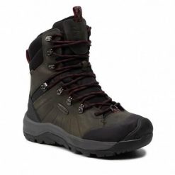 Buty trekkingowe męskie Keen Revel IV High Polar. Czarne trekkingi męskie Keen, za kostkę, trekkingowe. Za 876.00 zł.