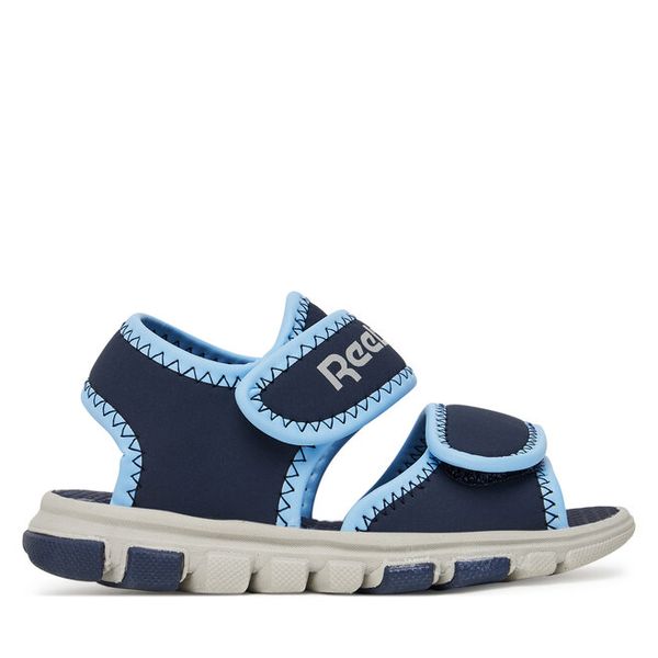 Sandały Reebok. Niebieskie sandały chłopięce Reebok, bez zapięcia. Za 89.99 zł.