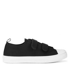 Trampki Action Boy. Czarne trampki i tenisówki chłopięce Action Boy, bez wzorów, bez zapięcia. Za 49.99 zł.