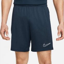 Spodenki męskie Nike NK Df Academy granatowe 23 granatowe DR1360 451 XS. Krótkie spodenki sportowe męskie Nike, m, bez wzorów. Za 103.05 zł.