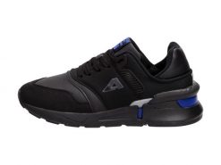 Sportowe buty damskie American Wt31/21 Bk/bl. Czarne obuwie sportowe damskie American CLUB, bez wzorów, ze skóry. Za 119.00 zł.