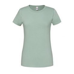 Koszulka Damska Iconic 190. Szare koszulki sportowe damskie Fruit of the Loom, xl, bez wzorów, bez kołnierzyka, bez ramiączek, trekkingowe. Za 37.99 zł.
