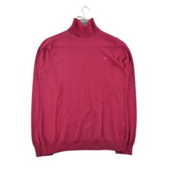 Second life - Lauren Ralph Lauren sweter damski z golfem czerwony - Jak nowy. Czerwone swetry damskie Ralph Lauren, l, bez wzorów, eleganckie, bez kołnierzyka, bez ramiączek, bez kaptura. Za 170.36 zł.