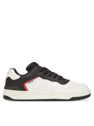 Geox Sneakersy J Washiba J55LQC 5450 C0404 D Biały. Białe buty sportowe chłopięce Geox, bez wzorów, ze skóry, bez zapięcia. Za 179.99 zł.