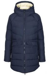 2058 Judda - Damska kurtka ocieplana Navy. Niebieskie kurtki damskie 2117 OF SWEDEN, xl, bez wzorów, z kapturem. Za 319.10 zł.