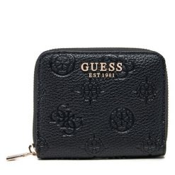 Portfel Guess. Czarne portfele damskie Guess, z aplikacjami. Za 149.99 zł.