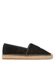KARL LAGERFELD Espadryle Kamini KL80121A Czarny. Czarne espadryle damskie KARL LAGERFELD, bez wzorów, z materiału, bez obcasa, bez zapięcia. Za 359.99 zł.