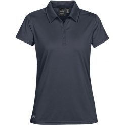 Damska Koszulka Polo H2XDRY. Niebieskie koszulki sportowe damskie STORMTECH, xl, bez wzorów, bez kołnierzyka, bez ramiączek. Za 94.99 zł.