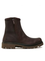 ECCO Botki Grainer M 21480401178 Brązowy. Brązowe botki męskie ecco, bez wzorów, ze skóry, bez zapięcia. Za 699.99 zł.