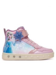 Geox Sneakersy J Skylin J568WF 0ANAJ C8004 M Różowy. Czerwone buty sportowe dziewczęce Geox, bez wzorów, ze skóry, bez zapięcia. Za 239.99 zł.
