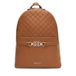 Plecak Nine West. Brązowe plecaki damskie Nine West, bez wzorów. Za 249.99 zł.