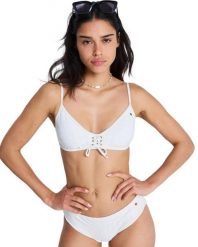 Stanik bikini typu bralette dla Kobiety ROXY ISLAND Biały. Białe bikini damskie Roxy, s, bez wzorów. Za 189.99 zł.