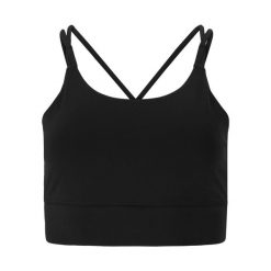 Biustonosz dla kobiet Athlecia Elli. Czarne obuwie sportowe damskie Endurance, bez wzorów, na fitness i siłownię. Za 156.50 zł.