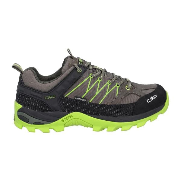 Niskie buty trekkingowe CMP Rigel waterprof. Szare trekkingi męskie CMP, trekkingowe. Za 388.05 zł.